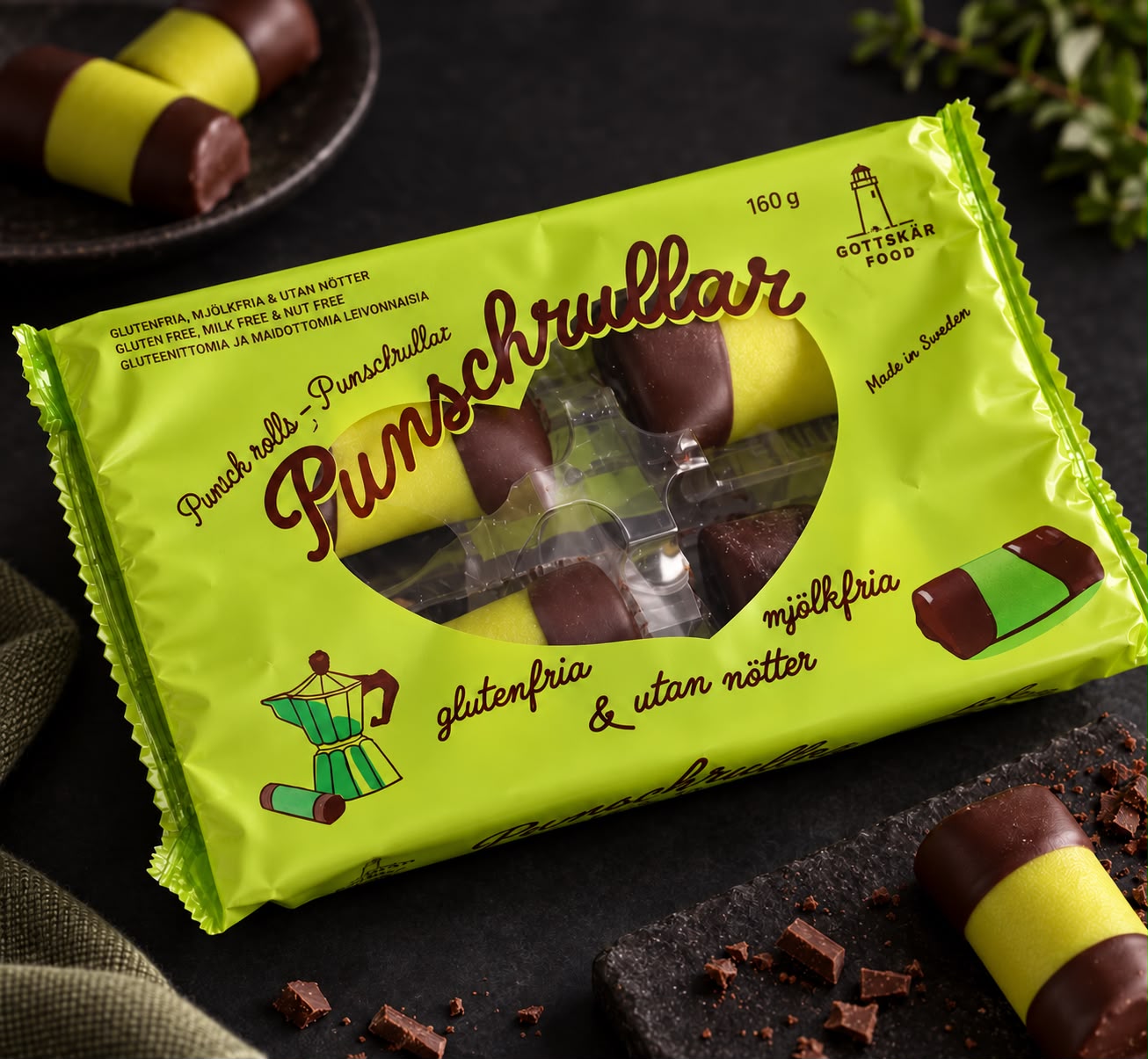 Gottskär Food punssirulla (G, L) 160g