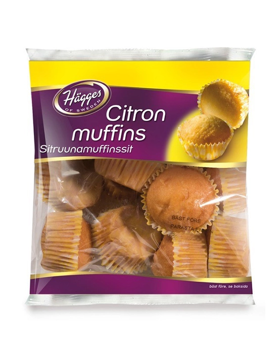 Hägges citronmuffons Midaco
