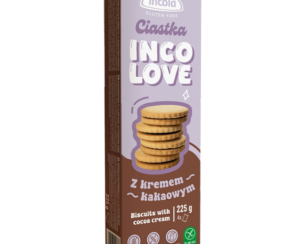 Incola kaakaotäytekeksi 225g (G, L)