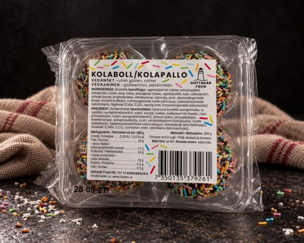 Gottskär Food kolapallo 200g (G, L, V, M)